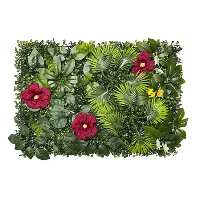 Falsk blomstervæg